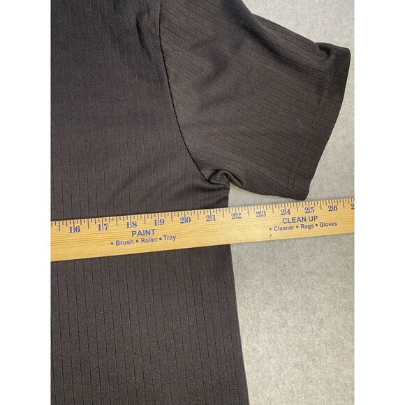 Guess Shirt Men's Medium Black Geometric Short Sleeve Pullover Tee - Picture 5 of 6